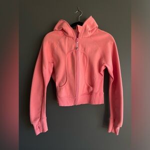 Lululemon cropped scuba hoodie